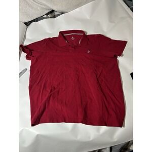 Walt Disney World Parks 3XL Red Shirt Pique Mickey Mouse Polo XXXL Mickey Collar